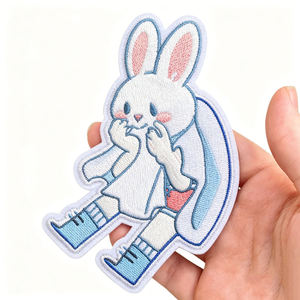 Custom Embroidered Patches 3D Embroidery <b>Applique</b> Iron On Patches for Clothing Hats Jackets Bags Sports Team Logo Designs - Product Image 6