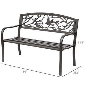Fauteuil à bascule de jardin pour bancs de patio - Product Image 5