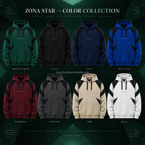 Sudadera con Capucha Personalizada para Hombre, Sudadera con Capucha de Forro Polar Verde, Bolsillo Frontal Tipo Canguro, Corte Regular, Venta al por Mayor, Ropa Casual de Invierno, OEM - Product Image 6
