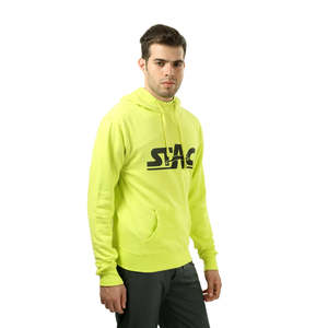 STAG ICONIC: SUDADERA CON CAPUCHA VERDE NEÓN SS- SH4 - Product Image 3