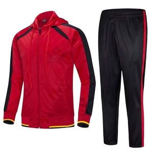 Men's Blue <b>White</b> Solid Hooded Tracksuit Set Full Zip Hoodie <b>Jogger</b> Pants Side Pockets Breathable 100% Cotton Quick Dry Winter - Product Image 5