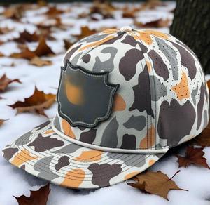 Casquette OEM Camo Snapback Logo personnalisé Casquette ajustable pour le sport et le streetwear Fournisseur vietnamien à bas quantité minimale de commande - Product Image 4