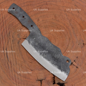 Cuchillo de Cocina Profesional Hecho a Mano, Cuchillo de Chef con Hoja en Blanco, Forjado a Mano en Acero con Alto Contenido de Carbono, Cuchillo de Cocina Personalizado, Suministros UA Drop - Product Image 3