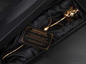 Colección ROYAL HOME, Rosa Natural Bañada en Oro de 24k, Hecha a Mano, Ecológica, para San Valentín, Día de la Madre, Bodas - Product Image 6