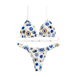 Bikini de Dos Piezas con Cuentas Bordadas en Oferta, Traje de Baño para Fiesta en la Playa, Bikinis de Verano, Traje de Baño para Mujer - Product Image 1