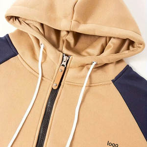 Sweat à capuche pour homme de haute qualité avec fermeture éclair, poches kangourou, manches longues, design et logo personnalisés, impression numérique - Product Image 2