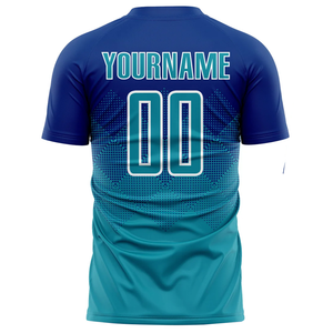 Camiseta de Fútbol Sublimada Personalizable, Diseño Propio, Ropa Deportiva de Equipo, Servicio OEM, Precio al por Mayor Económico, Transpirable - Product Image 2