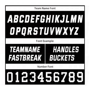 Uniforme de Baloncesto Personalizado en Blanco y Negro, Sublimado, al por Mayor, Conjunto de Camiseta y Pantalones Cortos de Baloncesto de Buena Calidad - Product Image 6