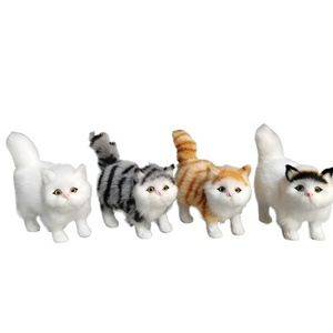 Lindo Peluche de Gato de Simulación, Modelo Realista de Gatito de Peluche, Adorno de Gato, Regalos para Niños - Product Image 5