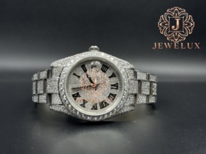 Reloj de Lujo con Diamantes de Moissanita para Hombre, Estilo Hip Hop, Resistente al Agua, para Uso Diario y Eventos Especiales, en Venta - Product Image 3