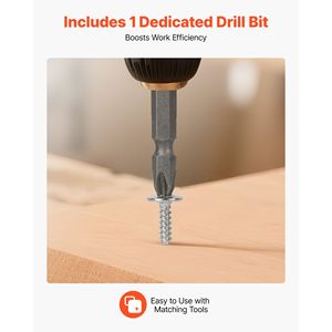 Ancoraggi a Muro in Acciaio Inossidabile ad Alta Durezza # Viti per Cartongesso e Legno Autoperforanti 8 X 3/4 Pollici, Viti Autofilettanti Multiuso - Product Image 4