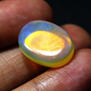 16 Carat Natural Australian Opal Solid Coober Pedy Loose Gemstone Crystal Opal Yellow <b>Fire</b> Handmade for Jewelry Making <b>Stone</b> - Product Image 3