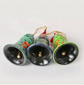 Açık noel için güzel el yapımı Bells Bells ağaç dekor çevre dostu tatil dekorasyon - Product Image 2