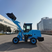 Caricatore Elettrico Compatto 1.5T, Caricatore a Ruote Piccolo a Batteria, Attrezzatura da Costruzione a Basso Consumo Energetico e Bassa Rumorosità