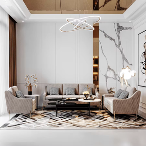 Comfortable Lounge <b>Chair</b> <b>Recliner</b> Sofa Set Seater Leather Upholstery top quality Adjustable Backrest Home Furniture - Product Image 1