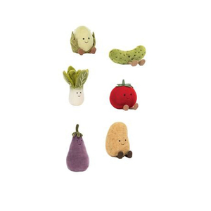 Juego de Peluches de Vegetales, Animales de Peluche Suaves para Niños Unisex de 2 a 4 Años, 11CM-30CM, Relleno de Algodón PP - Product Image 1