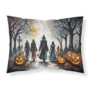 Spooky Halloween Vampires oeuvre décorative taie d'oreiller léger Super doux facile d'entretien taille Standard - Product Image 1