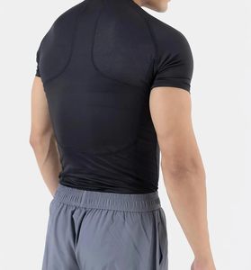 T-shirt de sport compressé STELLAR pour homme, coupe ajustée, pour entraînement musculaire, décontracté, fitness, respirant, séchage rapide, anti-plis - Product Image 3