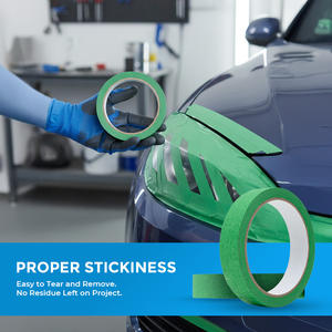 Ruban de marquage Clayton Car Care 2CM vert (CL-MT-GRN) résistant aux intempéries pour des performances durables, idéal pour le detailing automobile - Product Image 2