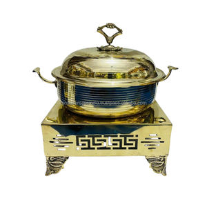 Produits tendance 2024 nouveauté Design classique fête mariage en laiton réchaud avec support forme et taille personnalisées - Product Image 3