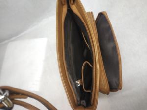 Genuine Cowhide Leather Fashion Luxury Side <b>Handbag</b> Women <b>Vintage</b> Lady PVC Lining Custom Logo Drop Shipping All Season Bags 2026 - Product Image 3