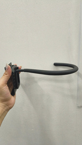 Metal <b>Wall</b> Mounted Bike Hook Heavy Duty Iron Garage Tool Storage <b>Wall</b> Mount Capacity 55 lbs Loading Hook System GAPGAR010 - Product Image 4