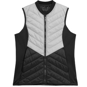 Chaleco de mujer de diseño personalizado, a la moda para invierno, cortavientos, de softshell, cálido, precio al por mayor. - Product Image 1