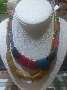 Artisan Handmade Resin Craft Necklace Artistic Epoxy Resin <b>Pendant</b> Wholesale Custom Supplier - Product Image 1