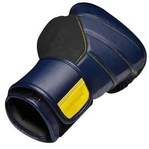 Gants de boxe professionnels de qualité export, logo personnalisé, cuir imperméable, sangle de poignet réglable, entraînement de sparring, MMA, kickboxing - Product Image 6