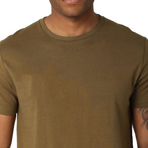 T-shirts pour hommes à la mode, coupe classique, légers, respirants, confortables pour un usage quotidien, 100% coton, vente chaude - Product Image 4