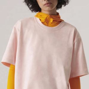 T-shirts d'entraînement décontractés à séchage rapide pour l'été 2026, respirants et confortables, pour filles et femmes, coupe oversize, vente en gros, OEM - Product Image 6