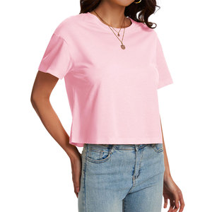 T-shirt court personnalisé pour femme – Style vintage polyvalent pour l'été, la marche, la course, les loisirs intérieurs et extérieurs, le shopping - Product Image 3