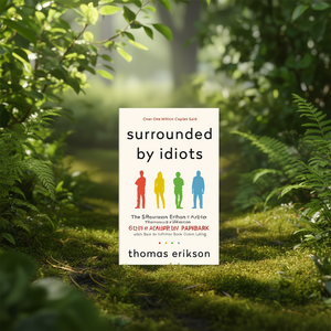 Rodeado de idiotas, del autor Thomas Erikson, libro de bolsillo con tapa blanda personalizada. - Product Image 1