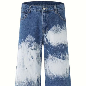 Jeans holgados premium para hombre con corte cómodo y costuras resistentes para uso diario - Product Image 3