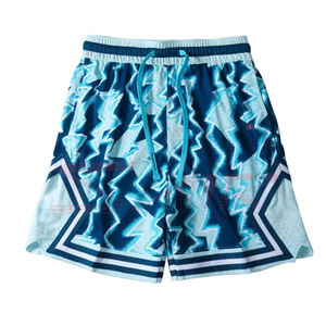 Shorts de MMA al por mayor, de microelástico resistente, con cierre de cordón, logotipos personalizados, sublimación, secado rápido, shorts de jaula lisos. - Product Image 1