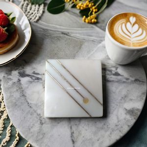 ที่รองแก้ว/ที่รองแก้วสำหรับเครื่องดื่ม/ที่รองแก้วทนความร้อนที่กันรอยที่รองแก้วกันลื่นที่รองชาทนทาน - Product Image 1