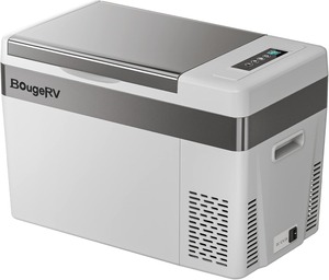 Réfrigérateur de voiture 23 litres, congélateur portable à compresseur, refroidisseur 12/24V DC 110~240 Volt AC pour camion, fourgonnette, camping-car, SUV, voyage, camping - Product Image 1