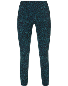 Leggings de sport pour femmes de qualité supérieure, sur mesure, taille haute, imprimé léopard, longueur intégrale, extensibles, tricotés, pour toutes les saisons - Product Image 1
