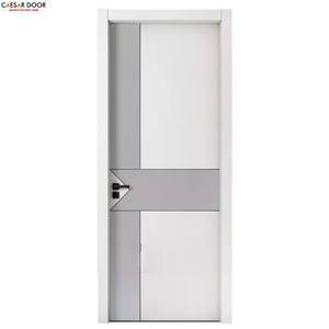 Puerta Interior de Madera de Diseño Minimalista Contemporáneo, Diseño Liso Premium de 900 × 2000 mm, Puertas de Entrada de Empuje y Tracción para Casa y Hotel - Product Image 1