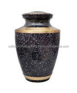 Urnas decorativas de latón para adultos, urnas hechas a mano para urnas funerarias masculinas y femeninas, urnas funerarias de alta calidad - Product Image 3