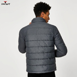 Wholesale Price New Arrival <b>Light</b> Weight Oversized Bubble Winter Waterproof Custom Canvas Stand Collar <b>Men</b> Puffer <b>Jacket</b> - Product Image 6