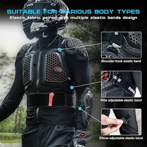 Custom <b>Motorcycle</b> Protective <b>Jacket</b> Body <b>Armor</b> Riding Gear Mesh <b>Jacket</b> Motocross Off Road Racing Safety <b>Jacket</b> OEM Wear - Product Image 3