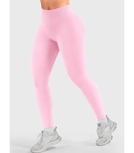 Leggings Deportivos Transpirables con Efecto Levanta Glúteos para Mujer, Cintura Elástica, Sin Costuras, Efecto Scrunch, 24 Pulgadas, para Gimnasio, Yoga, Baderiy - Product Image 5