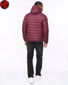 Chaquetas Acolchadas de Alta Calidad para Hombre, Tallas Grandes, con Logotipo Personalizado, Ropa de Invierno con Capucha, Material de Lona Resistente al Viento - Product Image 6