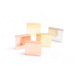 Bouton de meuble ovale élégant en laiton massif, design classique, finition dorée brillante, poignée durable pour la maison, le bureau et les meubles de ferme - Product Image 4