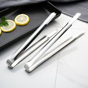 Pince à glace en acier inoxydable pour usage professionnel et domestique, durable et ergonomique - Pince à glace - Product Image 2