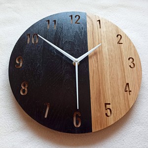 Luxury Wooden <b>Clock</b> Handmade Decorative Wooden Wall <b>Clock</b> For Modern Home Interior Rustic Wooden <b>Clock</b> - Product Image 4