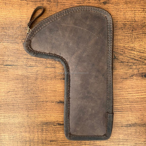 Newest Heavy Duty Full Grain Genuine Leather <b>Bolt</b> Pouch Sheath Holder Large Capacity <b>Bolt</b> Cover Attach to Belt for Easy Carrying - Product Image 4
