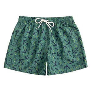 Shorts de plage pour hommes, légers, à séchage rapide, vêtements de bain pour resort, fournisseur en gros OEM - Product Image 1