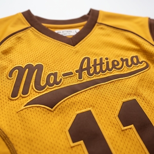 Custom American Football Jersey Men's Gold <b>Brown</b> Sublimation Team Uniform Wholesale Athletic Activewear Sportswear - Product Image 6